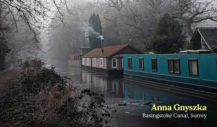 February Anna Gnyszka Basingstoke Canal Surrey