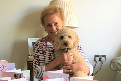 Double celebration for Great Dunmow retirement community’s newest resident