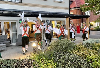 Folk Evening and Morris Dancing for Residents