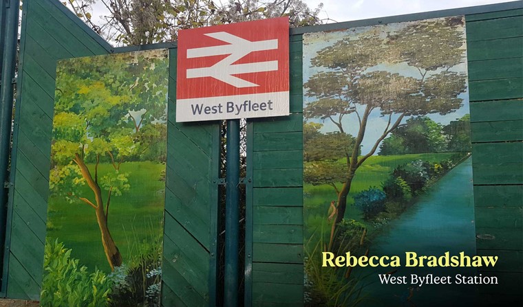 September Rebecca Bradshaw West Byfleet Station