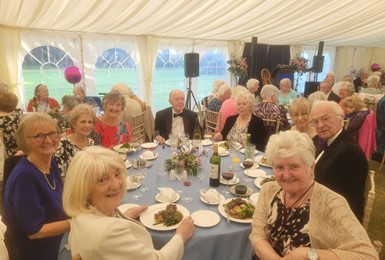 Annual marquee week finishes with a gala dinner for all to enjoy