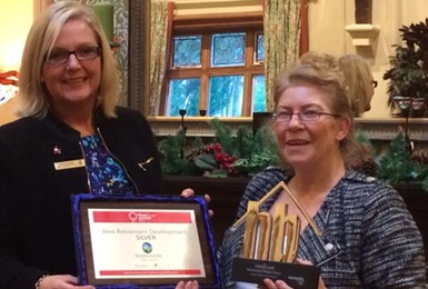 Charters Village collects two national awards
