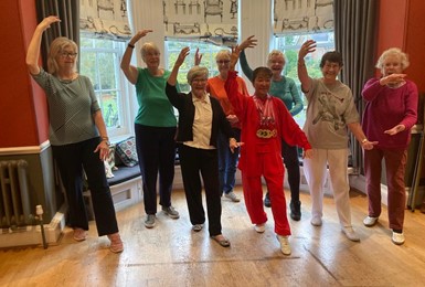 Tai Chi from a World Champion at Castle Village