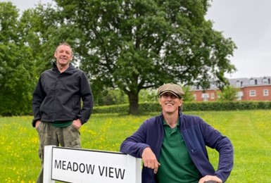 Moat Park undertakes a huge rewilding project across the village grounds